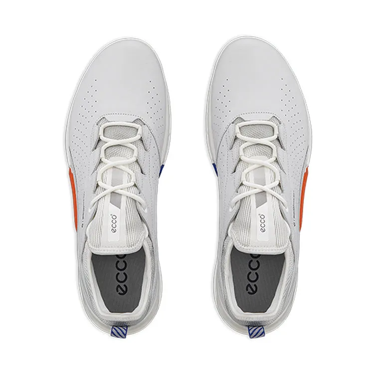 Ecco Biom C4 Golf Shoes - White/Mazarine Blue