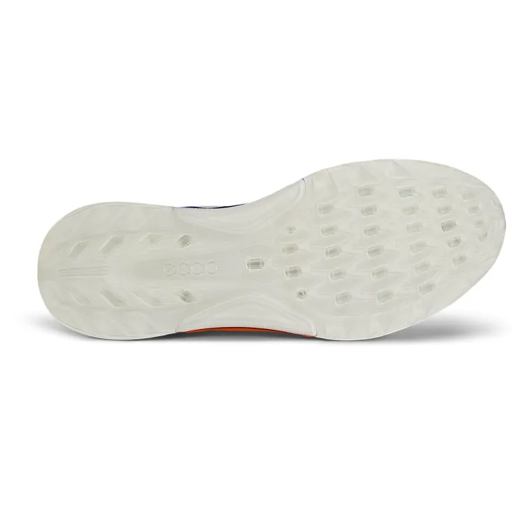 Ecco Biom C4 Golf Shoes - White/Mazarine Blue