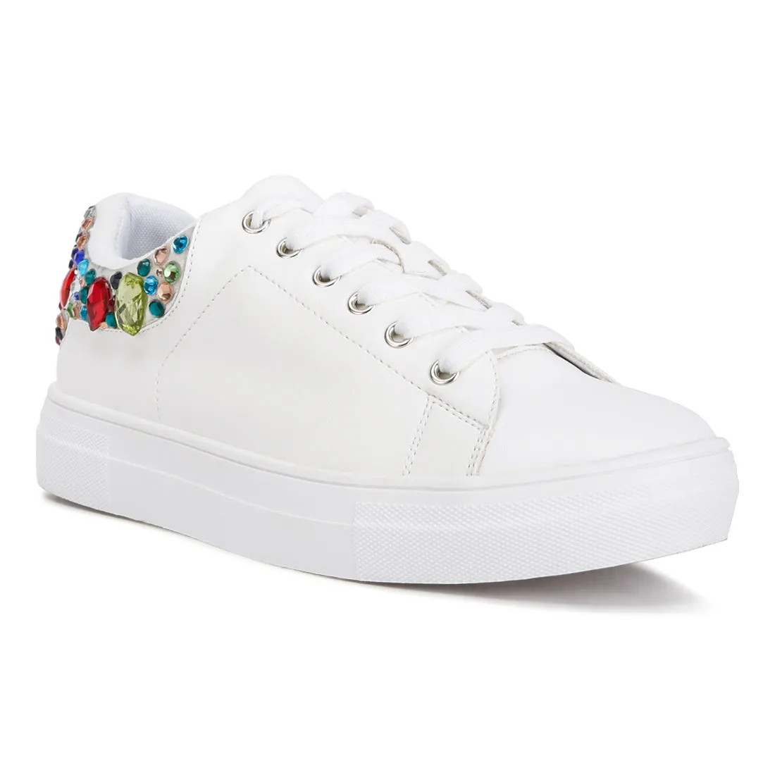 Gems Diamante Embellished Sneakers