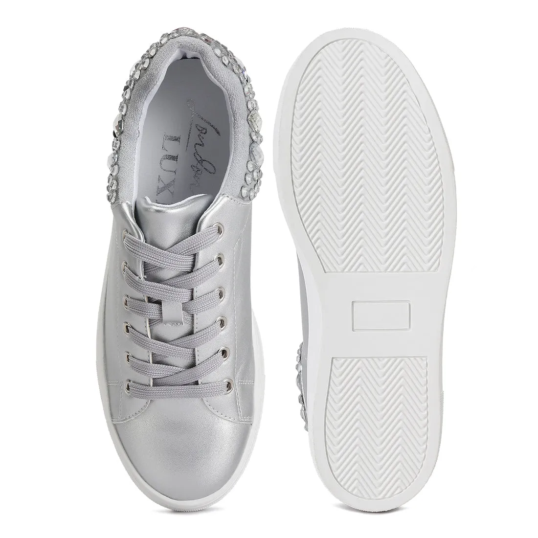 Gems Diamante Embellished Sneakers