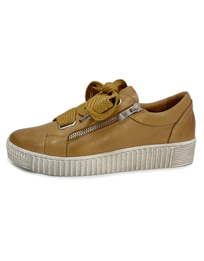 Jovi Sneaker Tan Leather