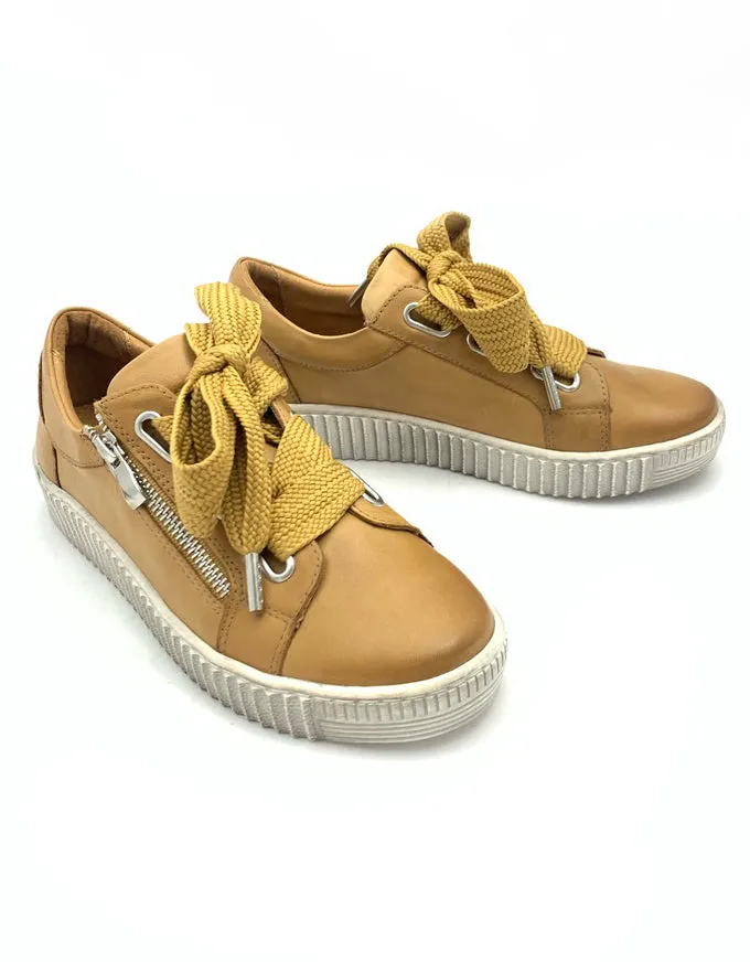 Jovi Sneaker Tan Leather